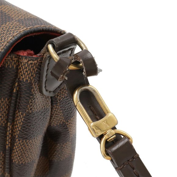 LOUIS VUITTON Damier Favorite MM Shoulder Bag Clutch Pouch N41129 - Picture 5 of 10